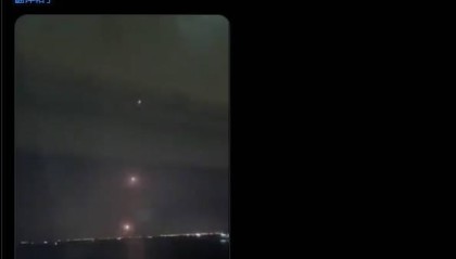 开云-中国船员实拍伊朗导弹轰炸阿联酋储油设施，6枚爱国者皆拦截失败